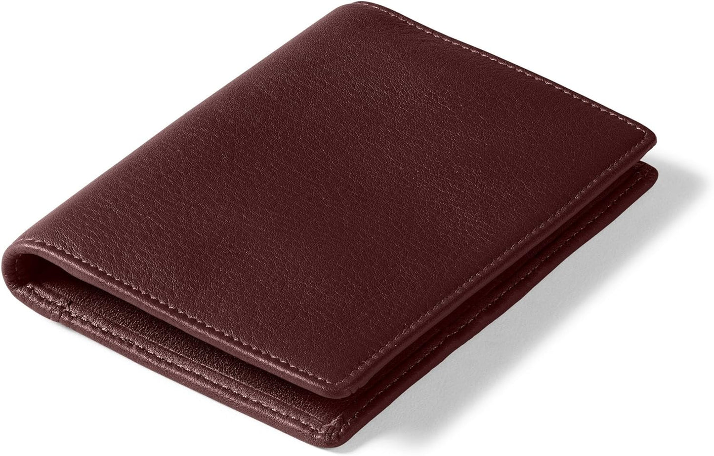 Leatherology Deluxe Passport Cover – Leather Travel Wallet with Card Slots, Pockets & Cash Storage
