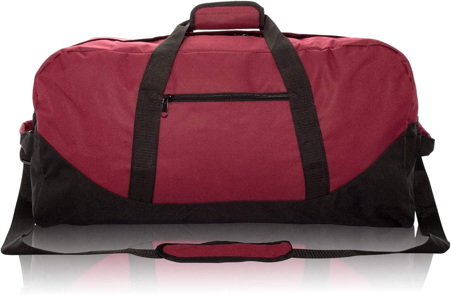 DALIX 25" Big Adventure Large Gym Sports Duffle Bag (Black Grey Navy Blue Red Camo)