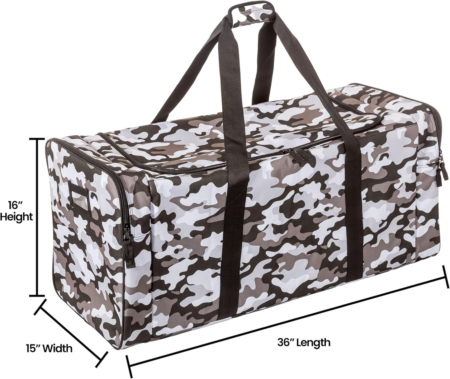 Jetstream Heavy Duty Multi Pocket Durable Sports Gym Equipment Travel Duffel Bag