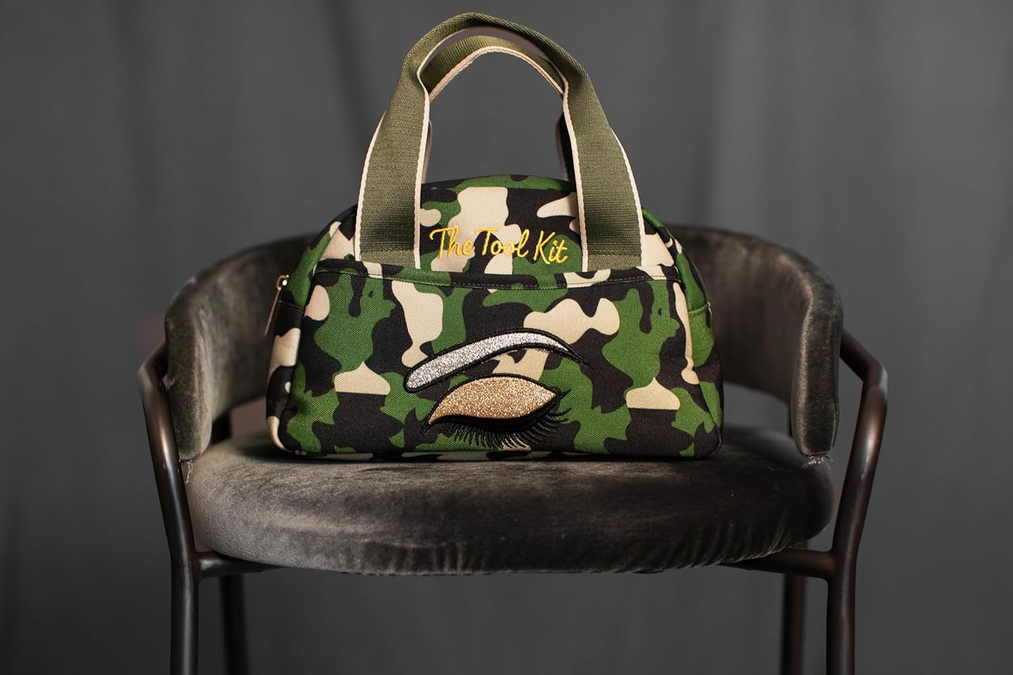 Beyond Shadow Ops™ Tool Kit – Luxe Collection Makeup Bag & Travel Accessories Organizer with Secure Compartments and Military-Inspired Design, 2 Lg Exterior pockets, Gift for Makeup Lovers