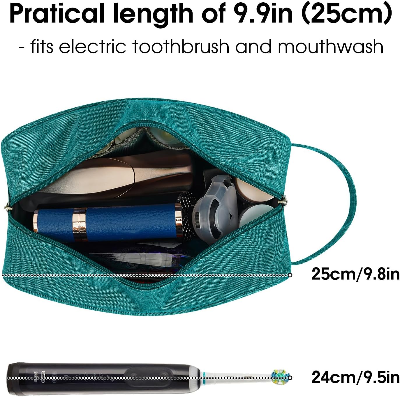 Narwey Travel Toiletry Bag for Women Traveling Dopp Kit Men Travel Bag for Toiletries Cosmetic Bag Makeup Bag Medicine Bag for Traveling