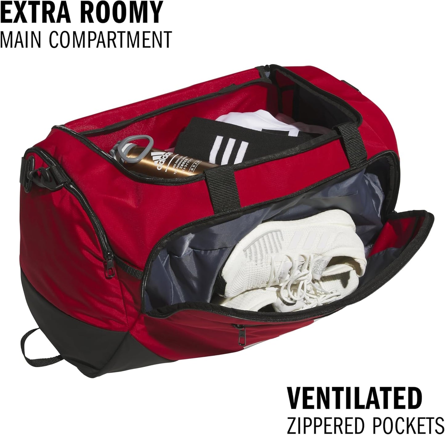 adidas Defender 5.0 Duffel Bag – Durable for Sports, Gym & Travel
