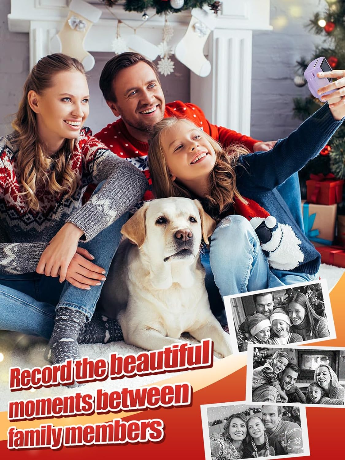 18 Rolls Kids Instant Camera Print Refill Paper - Photo Printer Thermal Paper Rolls, Instant Print Camera Refill Paper for 4 5 6 7 8 9 10 Year Old Girls Boys Birthday Gifts