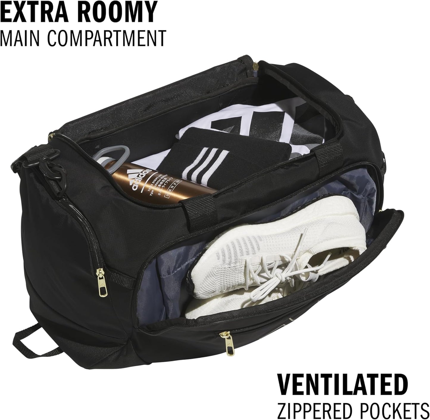 adidas Defender 5.0 Duffel Bag – Durable for Sports, Gym & Travel