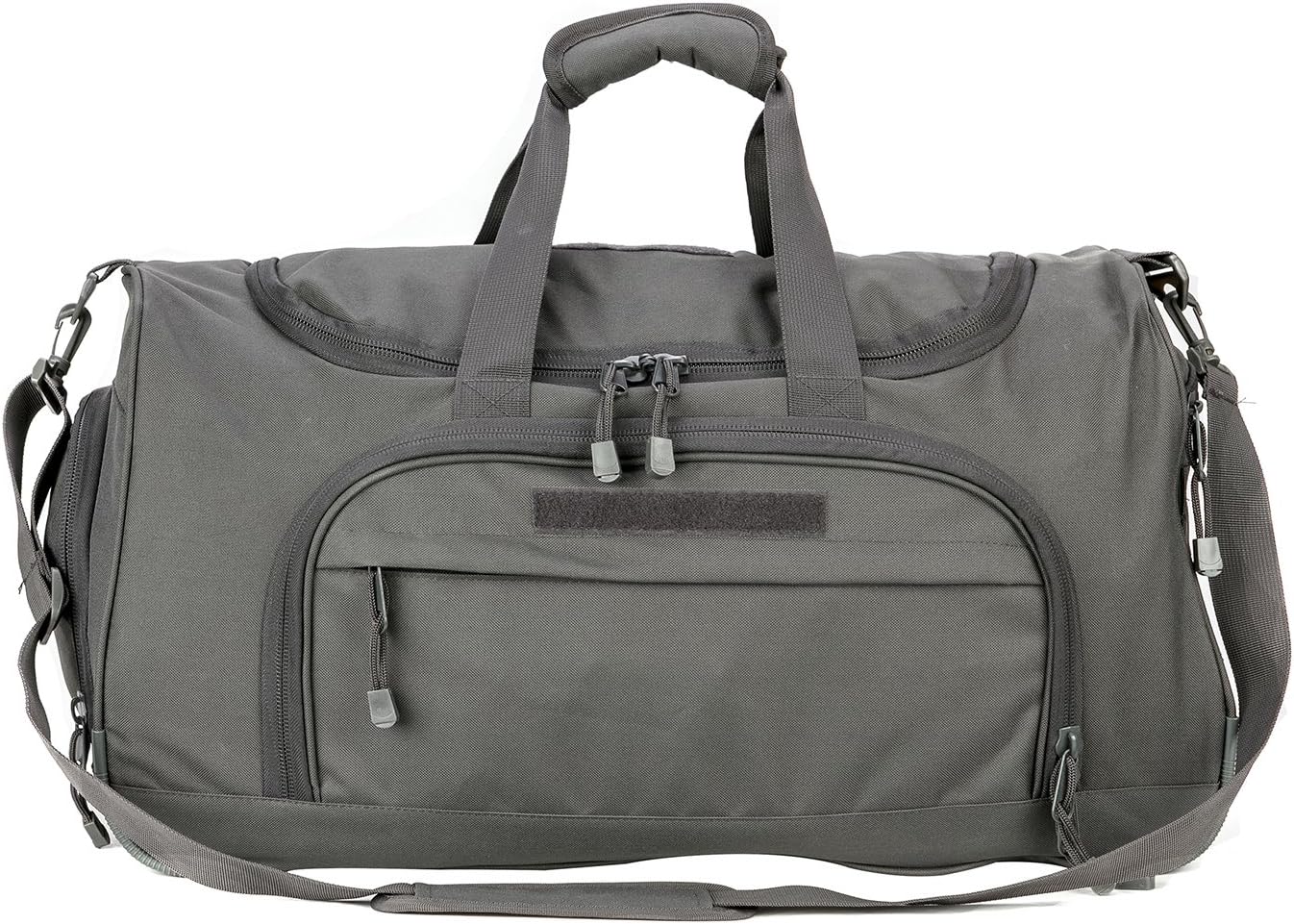 Gym Bag Duffle Bags for Men Women with Shoes Compartment Sport Weekend Travel Overnight Carry On Bag for Tactical Military Travel Work Out Bags (2.0 Grey)
