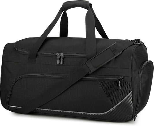 Urbanstand Gym Bag for Men - Large Sports Duffle Bag with Shoe Compartment, 50L Carry On Weekender Duffle Bag for Fitness, Camping, Sport, Travel, Swimming