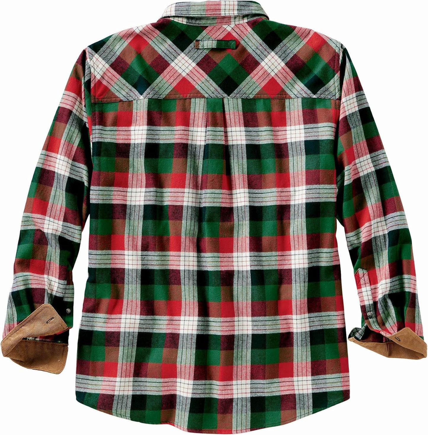 Legendary Whitetails Men's Flannel Shirt Long Sleeve Button Down 100% Cotton