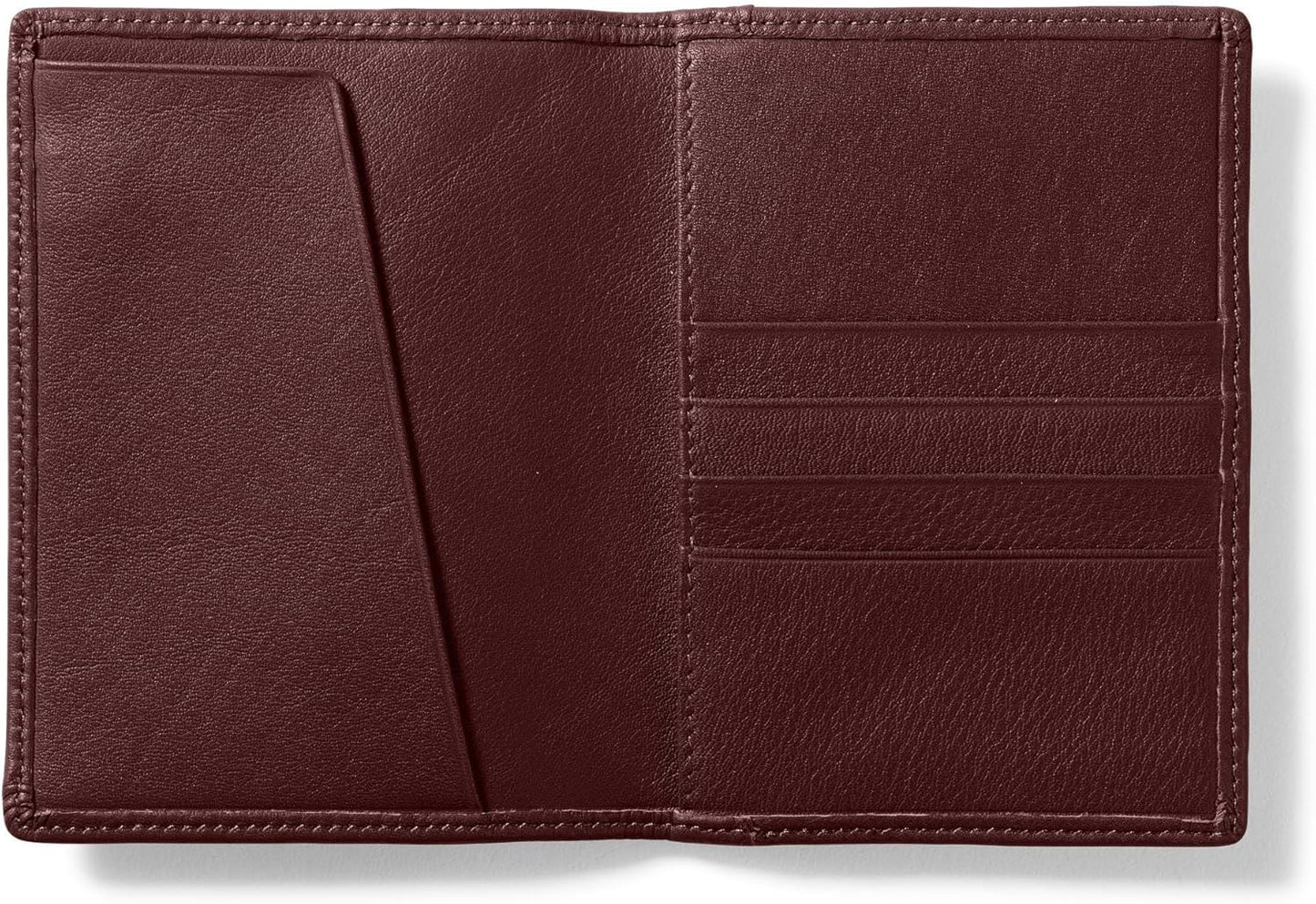 Leatherology Deluxe Passport Cover – Leather Travel Wallet with Card Slots, Pockets & Cash Storage