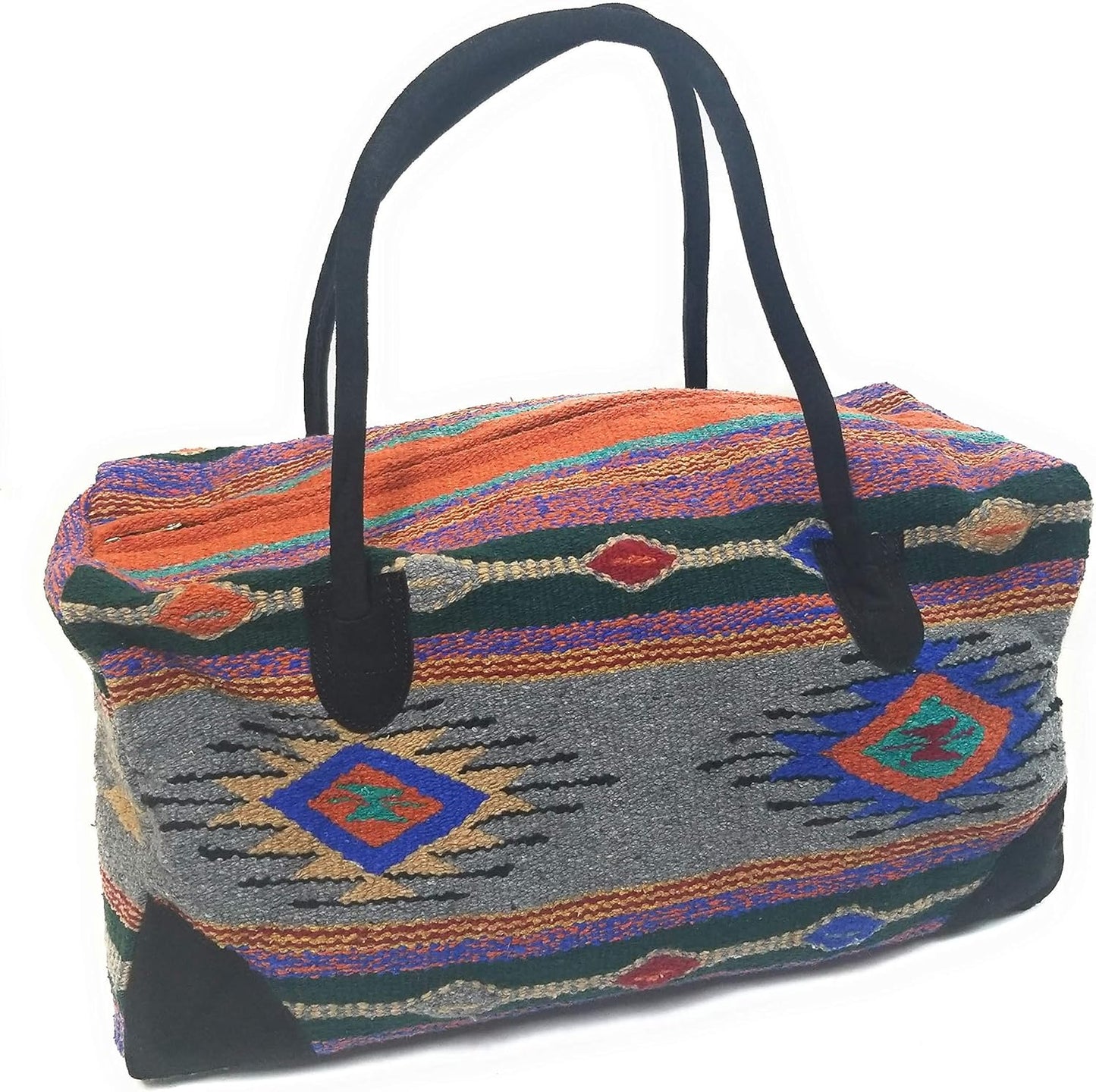 Southwestern Large Weekender Travel Bag Western Duffle Bag Boho Travel Bag