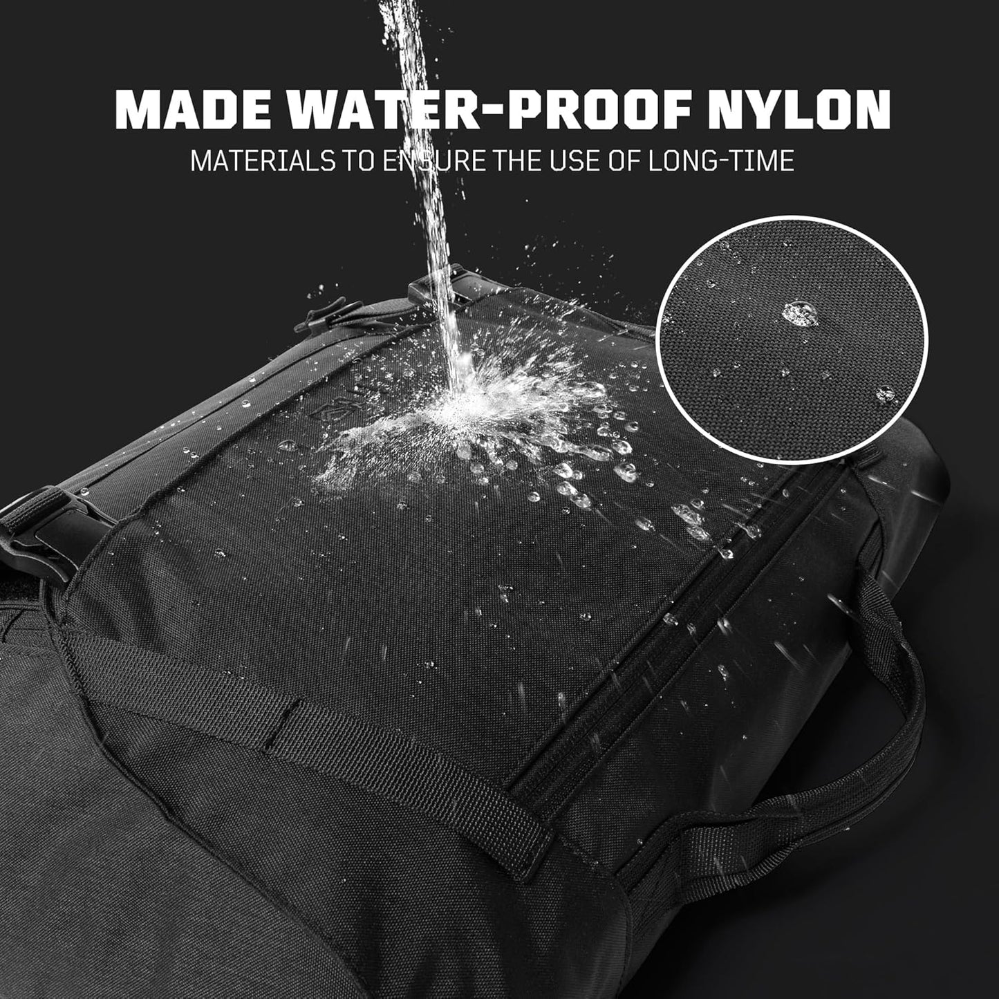 1TG Messenger Bag for Men,Laptop Bag 15.6 Inch Tactical Waterproof Nylon Crossbody Shoulder Briefcase Satchel Office Work School Travel Bag with Shoulder Strap