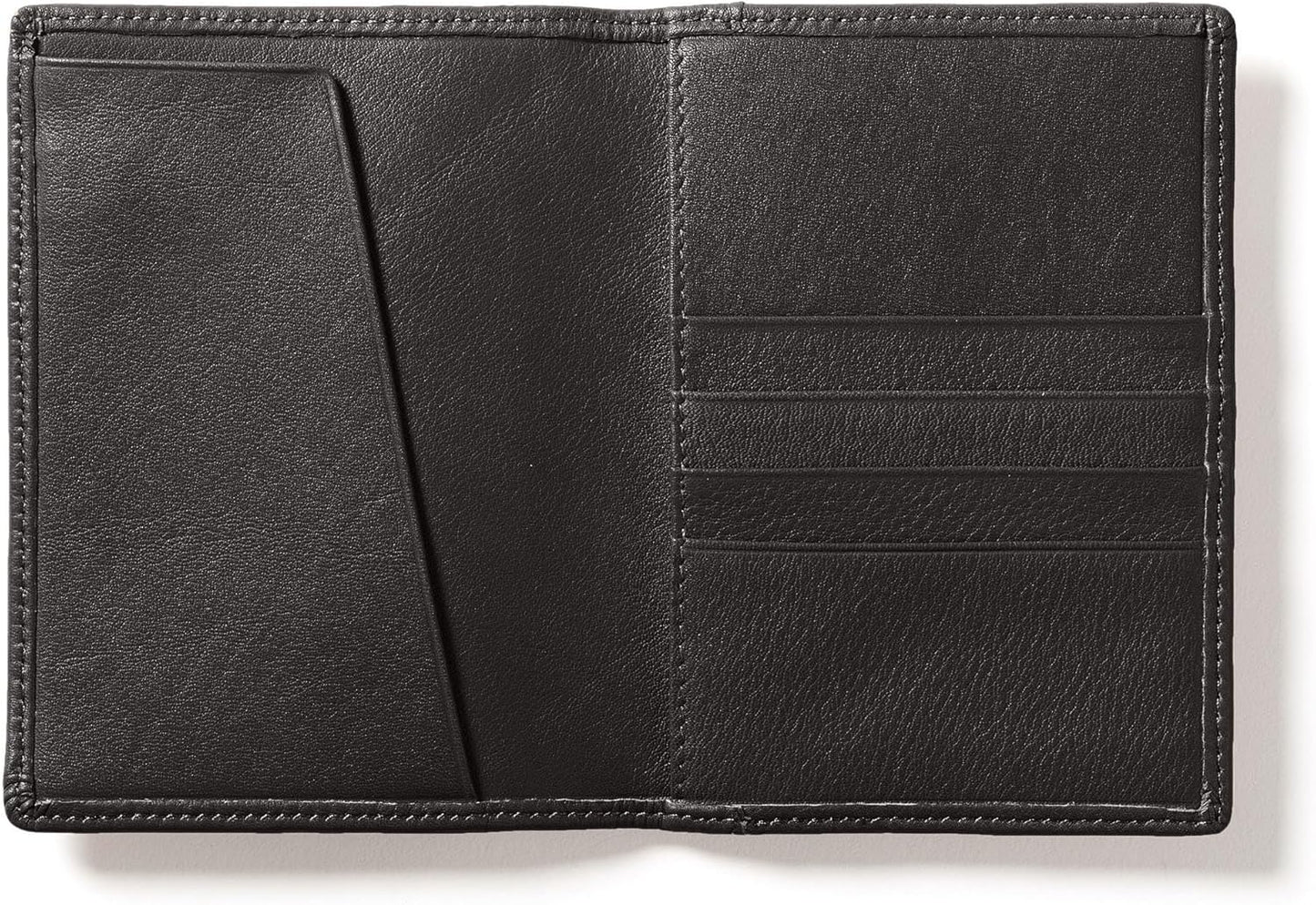 Leatherology Deluxe Passport Cover – Leather Travel Wallet with Card Slots, Pockets & Cash Storage