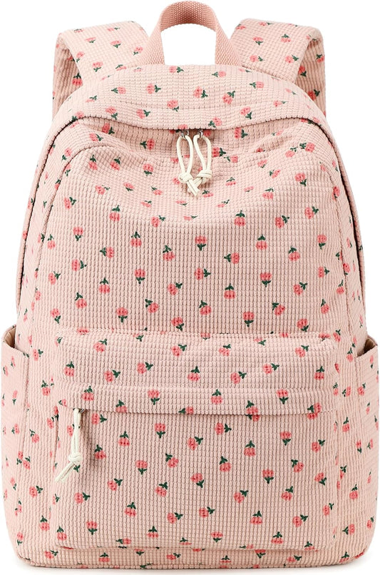 LEDAOU School Backpack Teen Girls Lightweight Bookbag Elementary Middle School Backpacks College Laptop Bag Travel Daypack