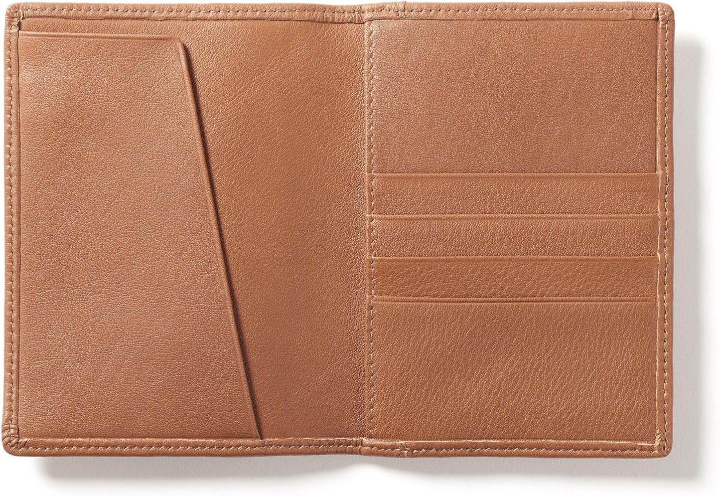 Leatherology Deluxe Passport Cover – Leather Travel Wallet with Card Slots, Pockets & Cash Storage
