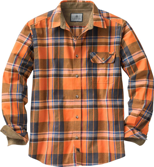 Legendary Whitetails Men's Flannel Shirt Long Sleeve Button Down 100% Cotton